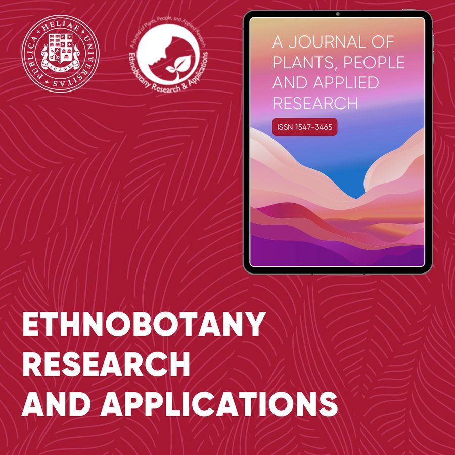 Couverture : Ethnobotany Research and Applications
