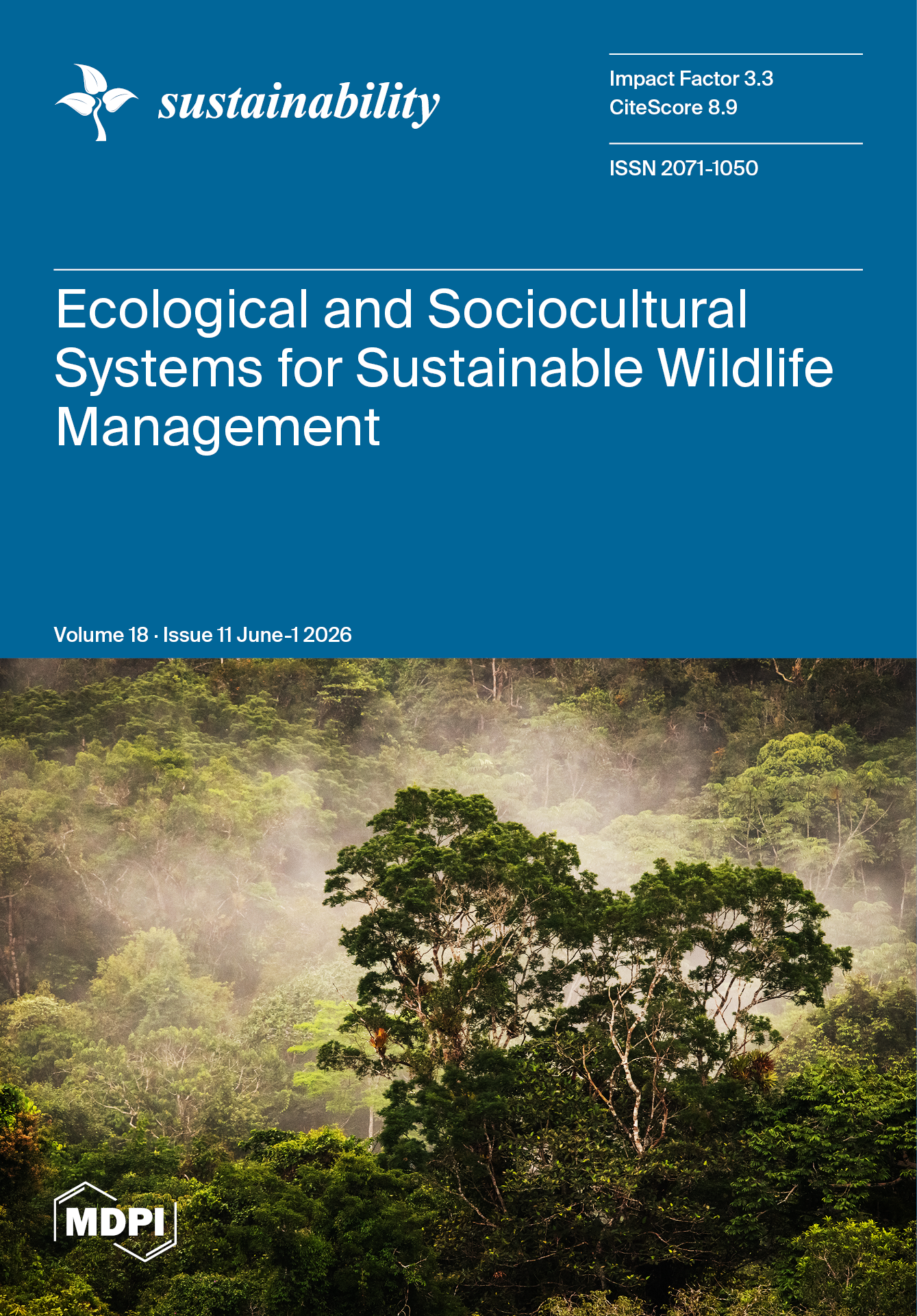 Couverture : Sustainability